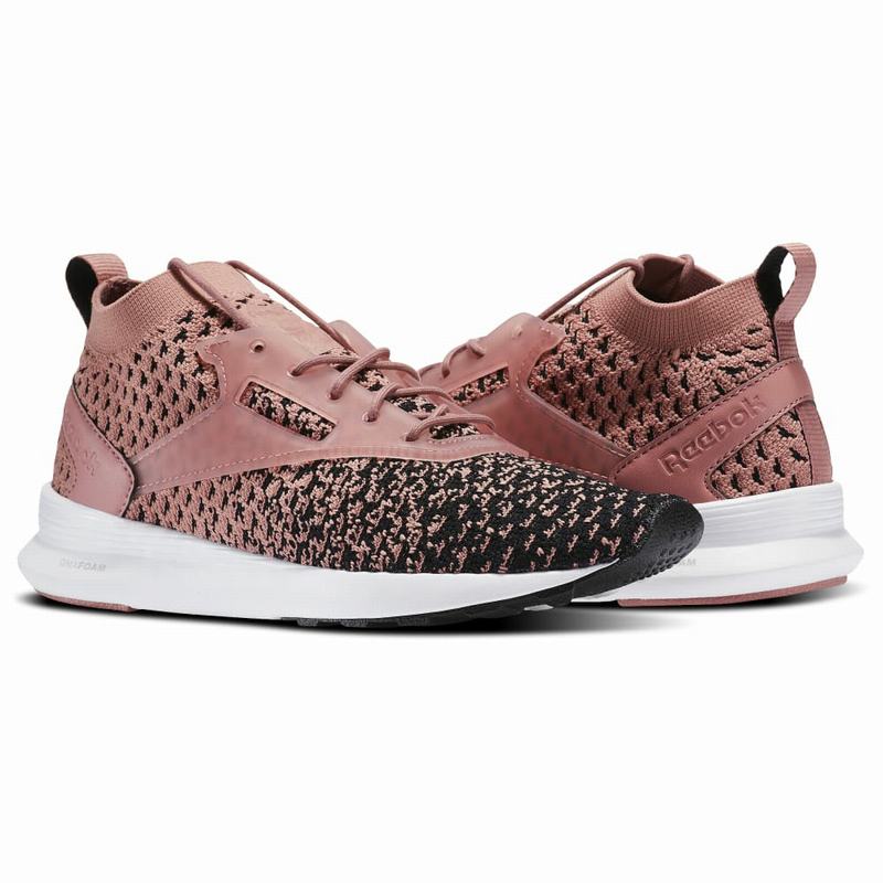 Tenisi Reebok Zoku Runner Ultraknit Fade Dama Roz/Negrii/Albi Romania WX5592GL